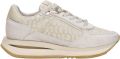 GUESS Sneakers laag 'Energy' crème nude chamois - Wit