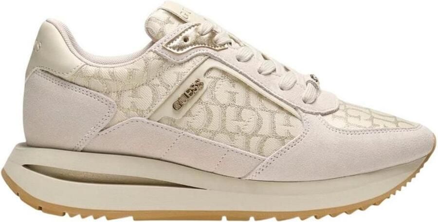 GUESS Sneakers laag 'Energy' crème nude chamois - Foto 11