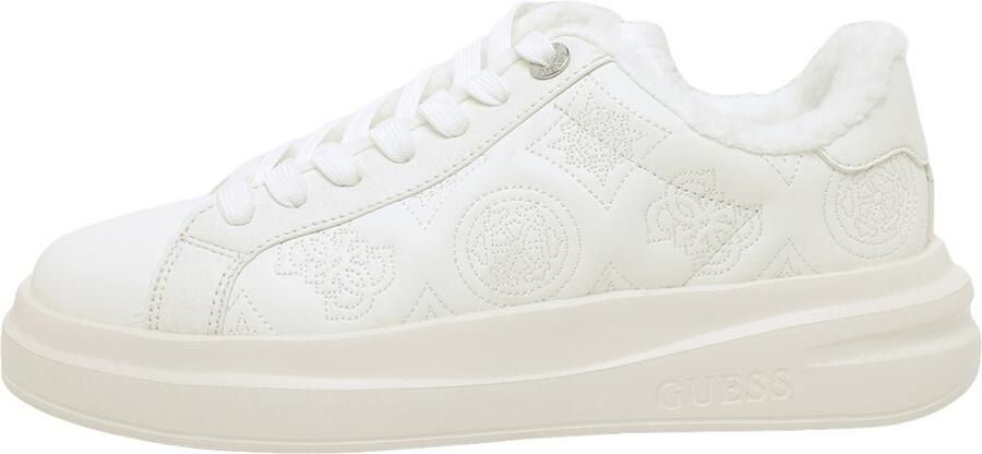 Guess Estrela Sneakers Van Echt Leer - Foto 8