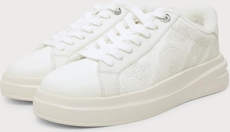 Guess Estrela Sneakers Van Echt Leer - Foto 9