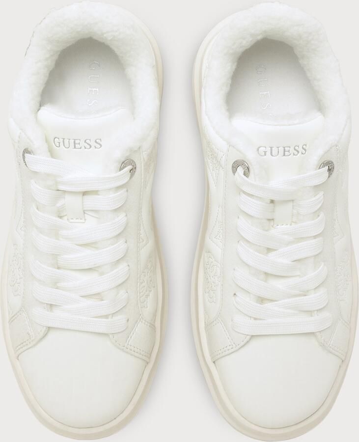 Guess Estrela Sneakers Van Echt Leer - Foto 5
