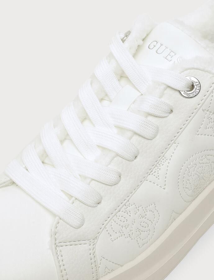 Guess Estrela Sneakers Van Echt Leer - Foto 7