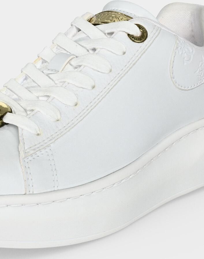 GUESS Sneakers laag 'Fireup' bruin donkerbruin goud wit - Foto 6