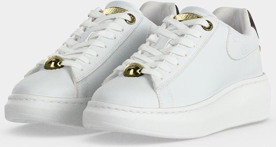 GUESS Sneakers laag 'Fireup' bruin donkerbruin goud wit - Foto 9