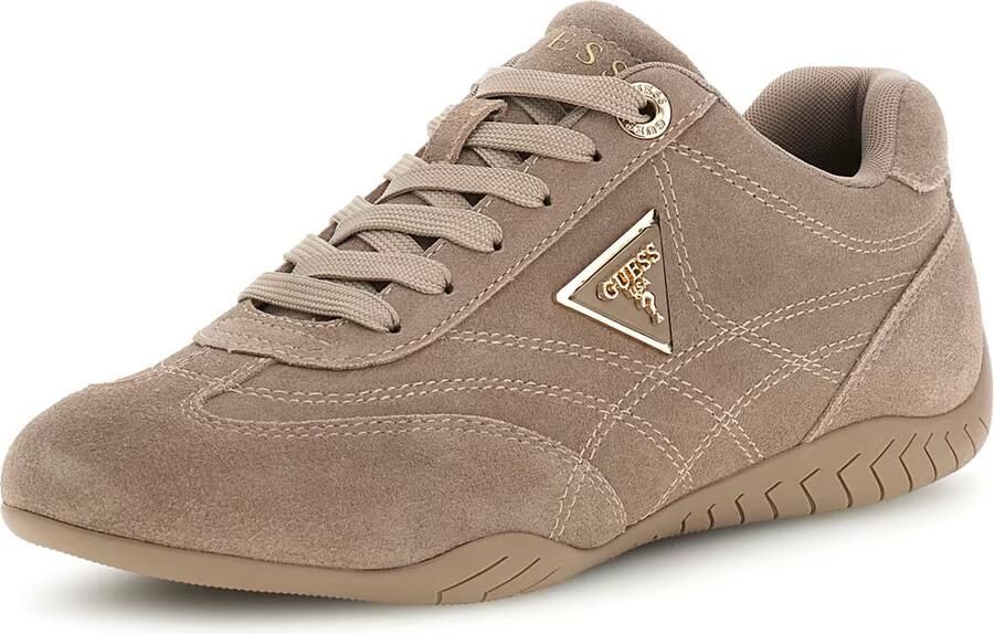 GUESS Sneakers laag 'GABIEY' donkerbeige goud - Foto 3