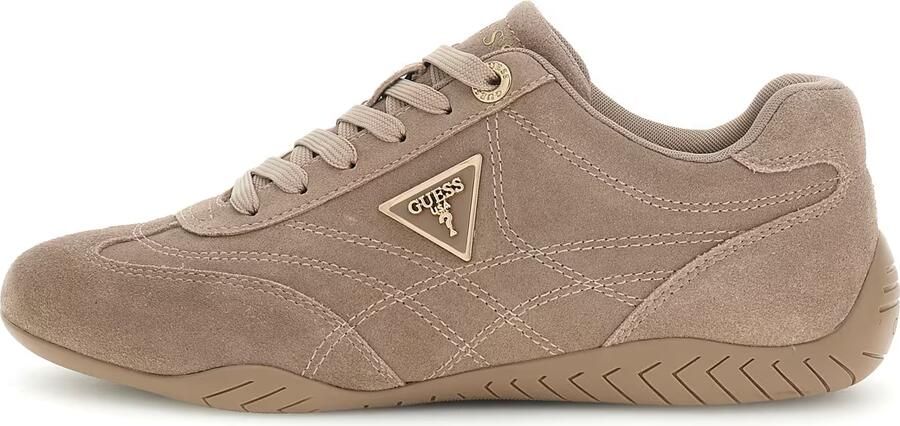 GUESS Sneakers laag 'GABIEY' donkerbeige goud - Foto 4