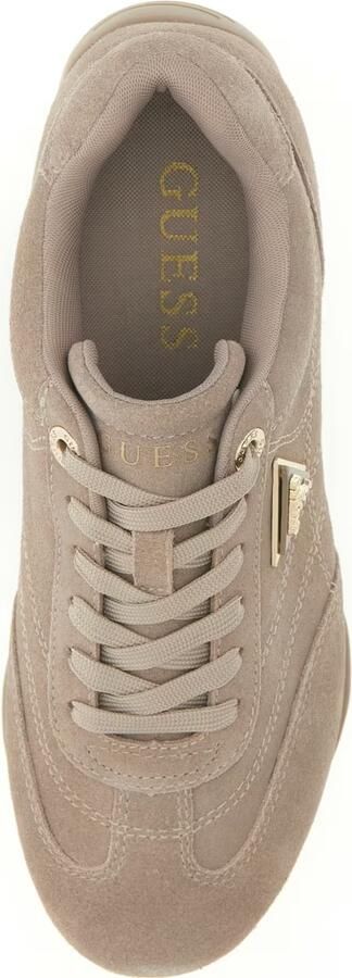 GUESS Sneakers laag 'GABIEY' donkerbeige goud - Foto 7