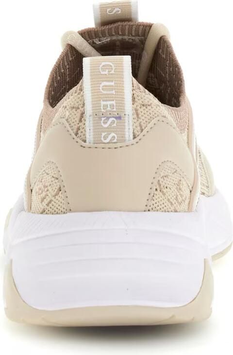 GUESS Sneakers laag 'GENGA' beige bruin wit - Foto 5