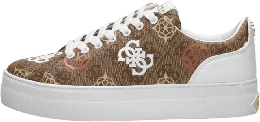 Guess Stijlvolle Wouwou Sneaker Vrouwen Statement Beige Dames - Foto 5