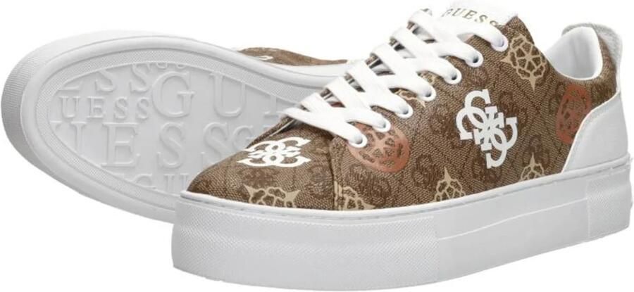 Guess Stijlvolle Wouwou Sneaker Vrouwen Statement Beige Dames - Foto 6