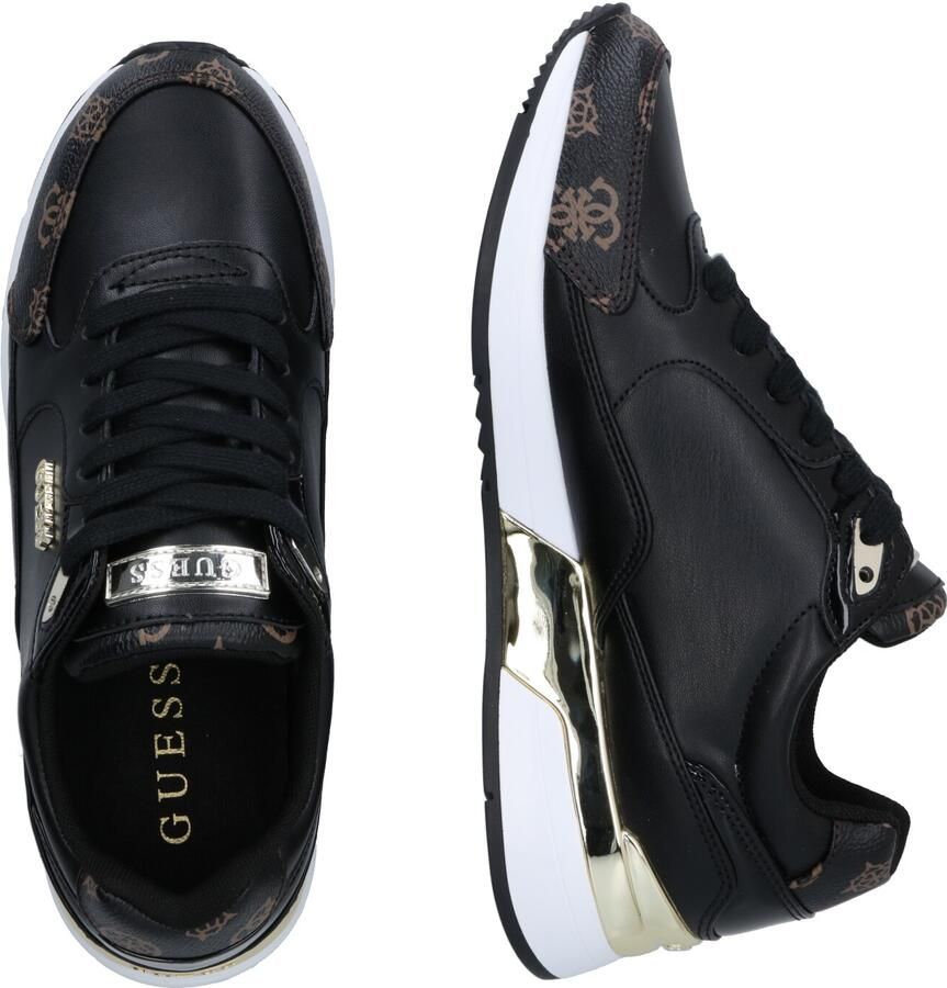 Guess Dames Sneakers Moxea Active Lady Zwart Bruin Multilogo Black Dames - Foto 18