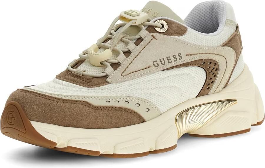 GUESS Sneakers laag 'IMERI' taupe ombergrijs offwhite - Foto 14