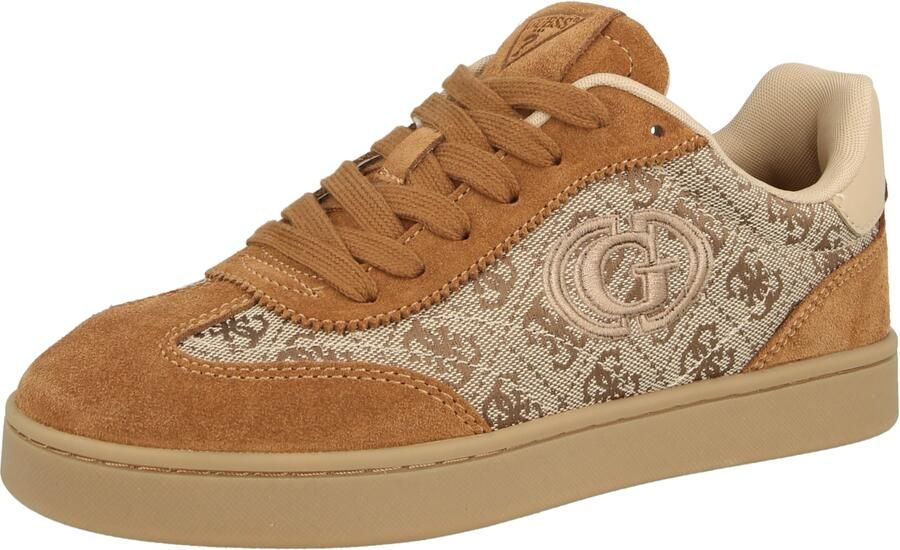 GUESS Sneakers laag 'Jacek' cognac brokaat cappuccino - Foto 10