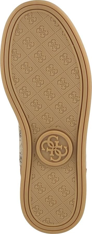 GUESS Sneakers laag 'Jacek' cognac brokaat cappuccino - Foto 3