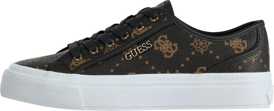 GUESS Sneakers laag 'JELEXA10' lichtbruin donkerbruin