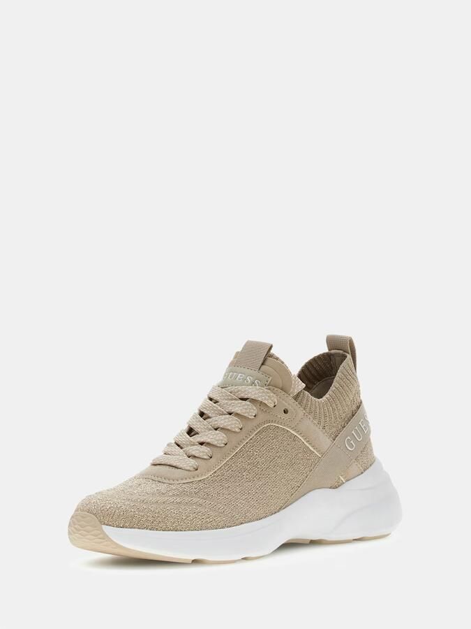 GUESS Sneakers laag 'Mildrid' beige beige gemêleerd wit - Foto 5