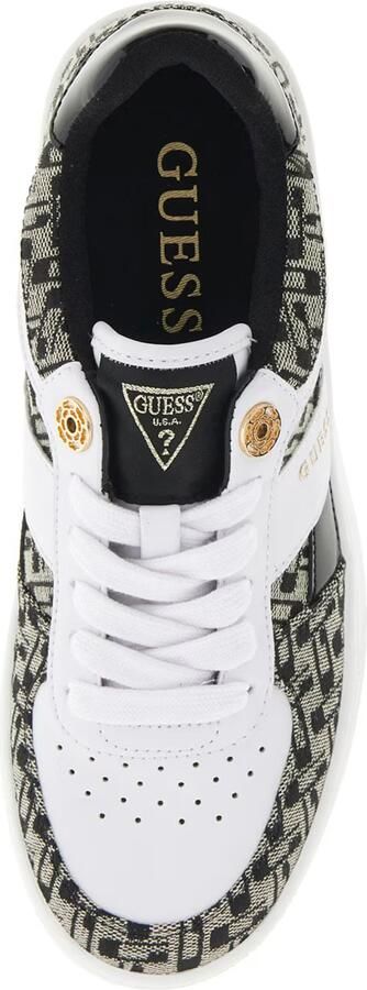 GUESS Sneakers laag 'NAIMA3' greige zwart wit - Foto 5