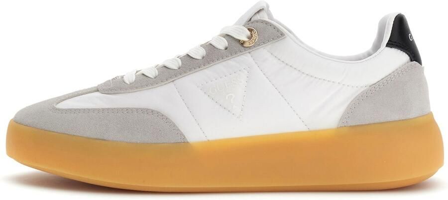 GUESS Sneakers laag 'PARLET' lichtgrijs zwart wit - Foto 4