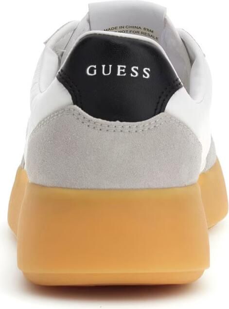 GUESS Sneakers laag 'PARLET' lichtgrijs zwart wit - Foto 6