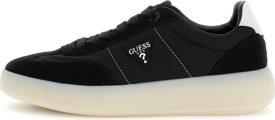 GUESS Sneakers laag 'PARLET' zwart wit - Foto 2