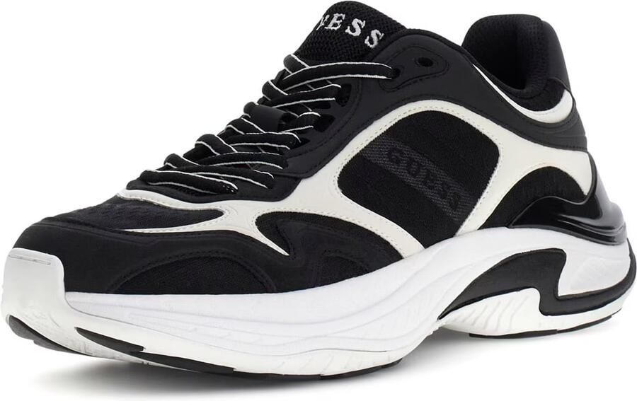 GUESS Sneakers laag 'Squan' zwart wit - Foto 2