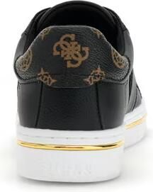 GUESS Sneakers laag 'STEW' bruin goud zwart - Foto 6
