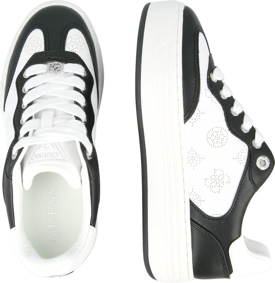 GUESS Sneakers laag 'SWOLE3' zwart wit - Foto 2