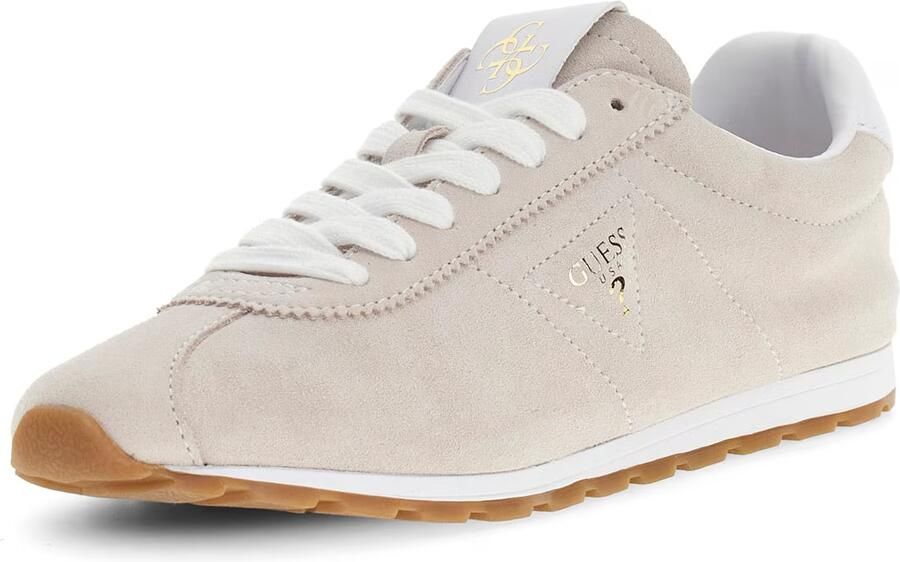 Guess sneakers van Leer met Labelprintdetails Model 'TIAH3' - Foto 4