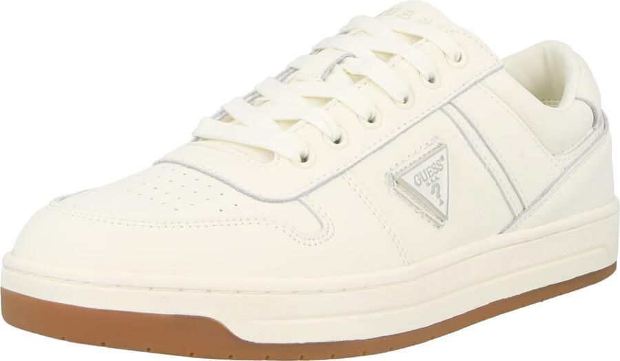 Guess Sneakers van echt leer met logodetail model 'Uddent' - Foto 2