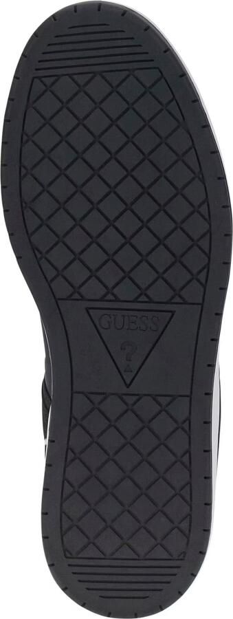 Guess Sneakers van mix van leer en textiel met labeldetail model 'UDDENT' - Foto 4