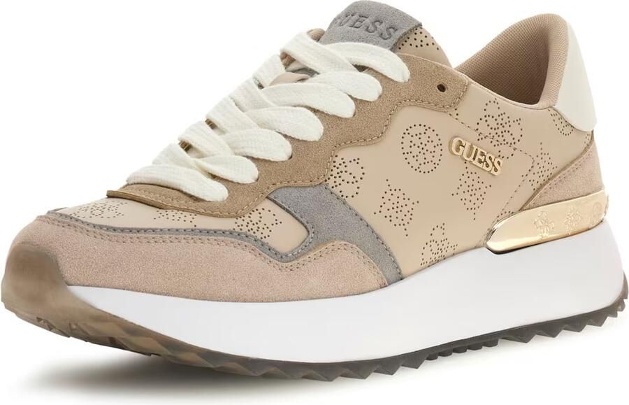 GUESS Sneakers laag 'VINSA5' beige sand lichtbeige grijs