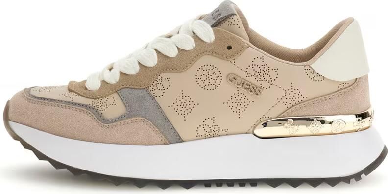 GUESS Sneakers laag 'VINSA5' beige sand lichtbeige grijs - Foto 4
