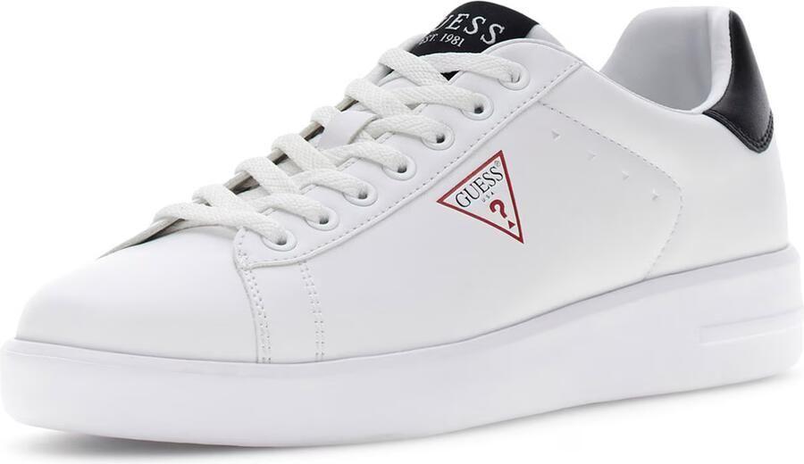 GUESS Sneakers laag 'YUKERN' rood zwart wit - Foto 2