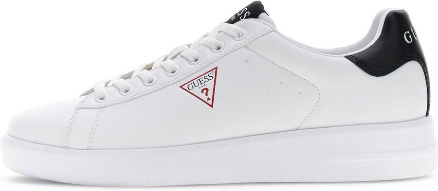 GUESS Sneakers laag 'YUKERN' rood zwart wit - Foto 3