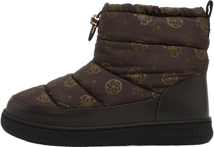 GUESS Snowboots 'VICENT' chocoladebruin ombergrijs - Foto 7