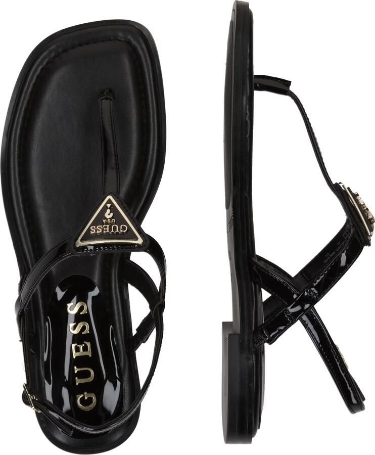 Guess Zwarte polyethyleen sandalen voor vrouwen Black Dames - Foto 7