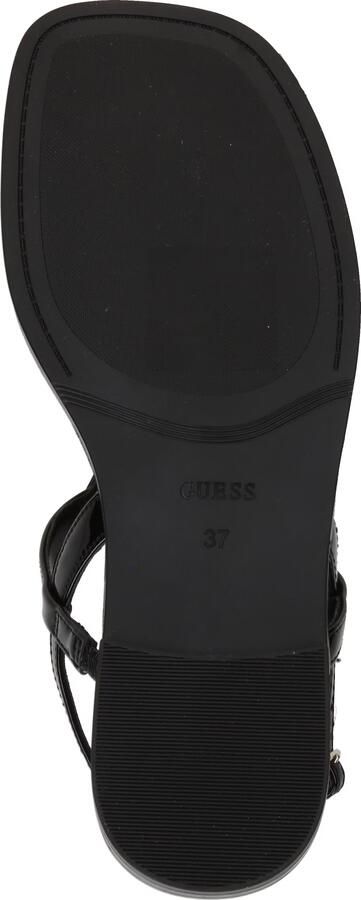 Guess Zwarte polyethyleen sandalen voor vrouwen Black Dames - Foto 8