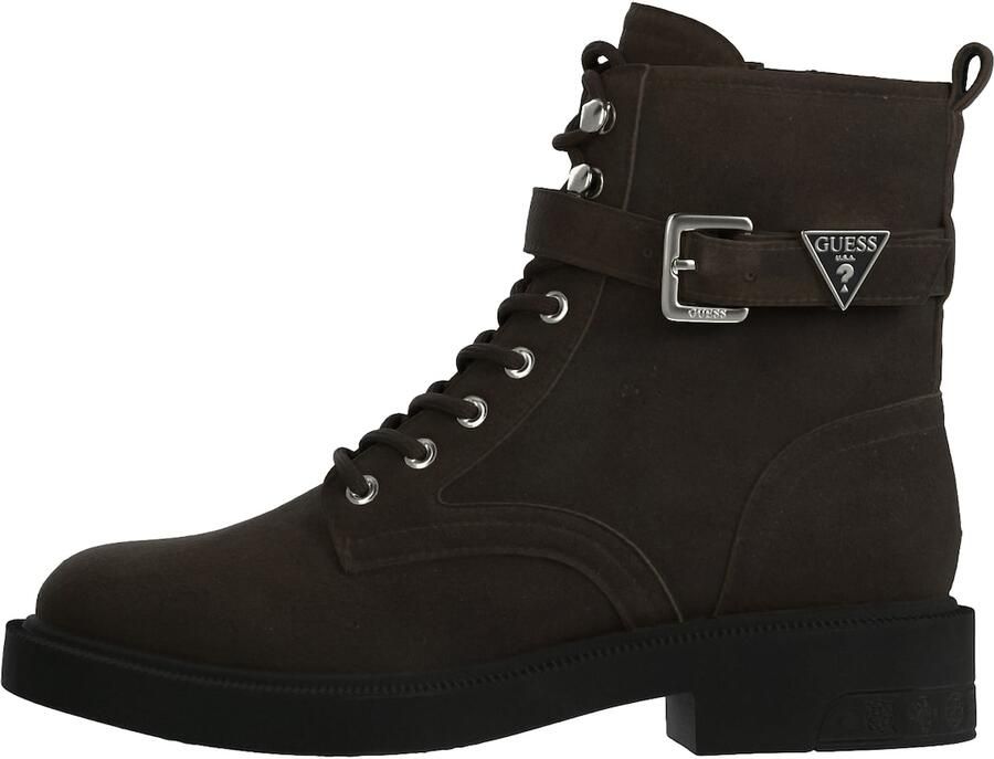 GUESS Veterlaarsjes 'FELLINI2' donkerbruin