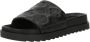 Guess Sandalen met all-over reliëflogo model 'FABIO' - Thumbnail 4
