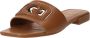 GUESS Tarisha Slippers Dames Bruin - Thumbnail 5