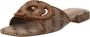 Guess Zomer Dames Sandalen Collectie Polyester Beige Dames - Thumbnail 25