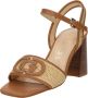 Guess Sandalen met hak Ganika in beige - Thumbnail 1