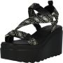 GUESS Ocilia2 Dames Sandalen Black Platino - Thumbnail 3