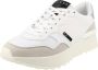 Guess Witte Vienna Sneaker Eco Leer Stof White Dames - Thumbnail 5