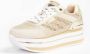 Guess Beige Sportieve Instap Sneakers met Veters Multicolor Dames - Thumbnail 5