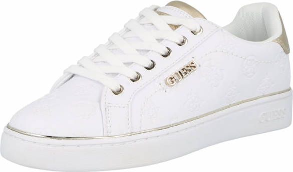 witte guess sneakers beckie