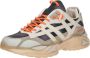 GUESS belluno low fmjbel lea12 beige orange - Thumbnail 3