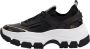 GUESS Braydin Dames Sneakers Laag Black-Brown - Thumbnail 2