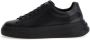 Guess Zwarte leren sneakers Elba model Black Dames - Thumbnail 14