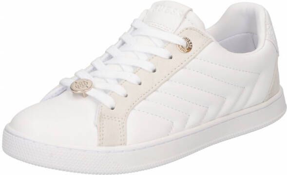 Guess Sneakers in leerlook model 'Reemana' - Foto 4